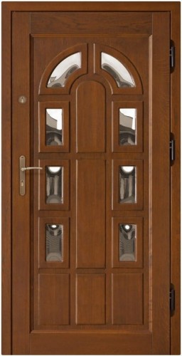 Drzwi zewnętrzne drewniane D2 ramiakowe Dallas